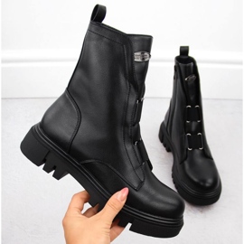 Bottines Jezzi sur la plateforme W RMR2150-19 JEZ434A noir