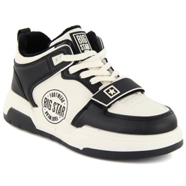 Chaussures de sport isolées noires et blanches Big Star OO274A158