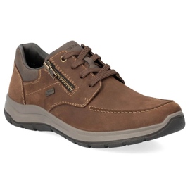 Rieker M RKR710 chaussures en cuir, marron brun