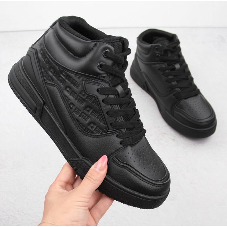 Chaussures de sport Big Star OO274A534, noires le noir