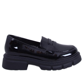 Gladieu Mocassins vernis noirs le noir Gladieu Mocassins vernis noirs le noir