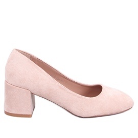 Escarpins à talon confortables Fredette Beige