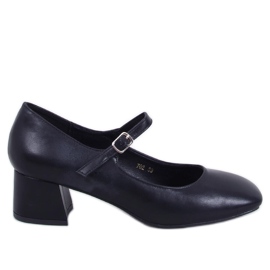 Mary Jane Kelsey Escarpins noirs à talons hauts le noir