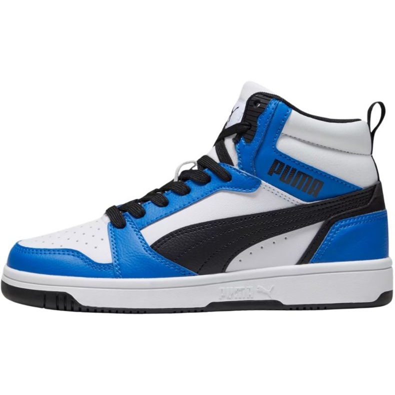 Puma Rebound V6 chaussures mi-hautes 393831 06 blanche