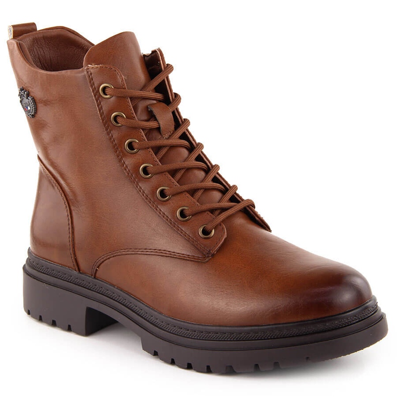 Bottes de marche isolées pour femmes marron Potocki 12203 brun