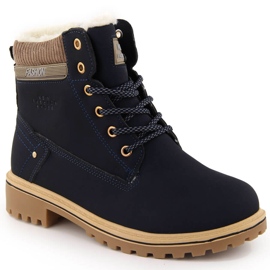 Bottines femme bleu marine Potocki 97301