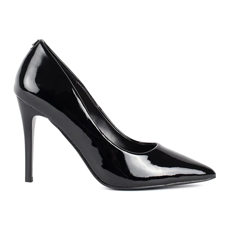 Escarpins femme vernis noirs le noir