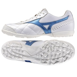Chaussures de football Mizuno Mrl Sala Club Tf Q1GB241602 blanche Chaussures de football Mizuno Mrl Sala Club Tf Q1GB241602 blanche