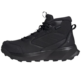 Chaussures Adidas Terrex Winter Boot Mid Cuir ID2859 noir