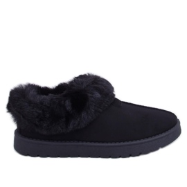 Pantalon court d'émeu bordé de fourrure Fraley Black le noir