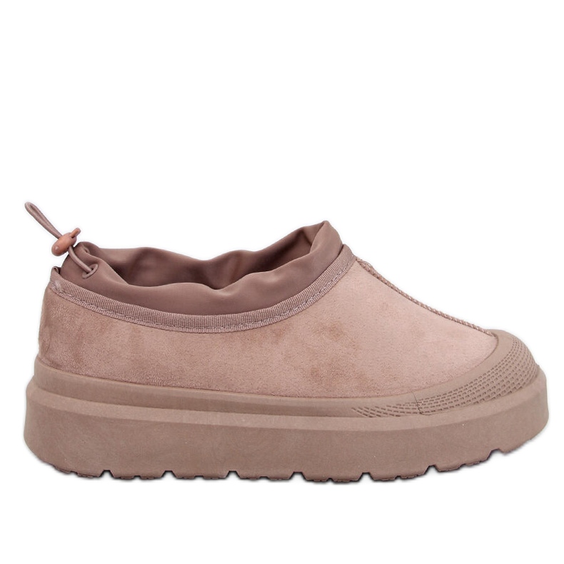 Bottines de neige courtes Jayden Khaki Emus beige