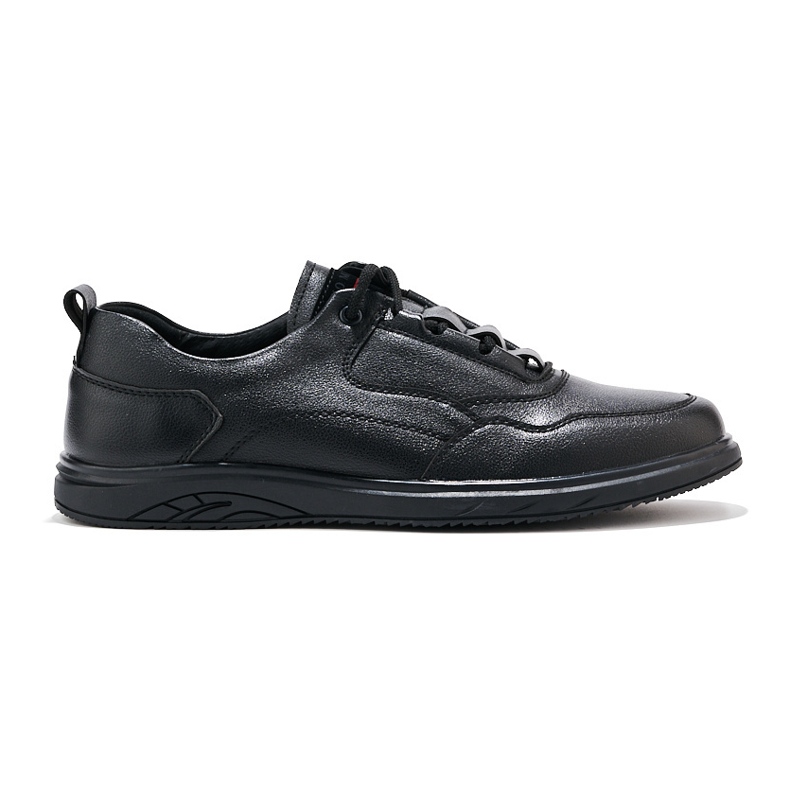 Chaussures de sport noires pour hommes le noir Chaussures de sport noires pour hommes le noir