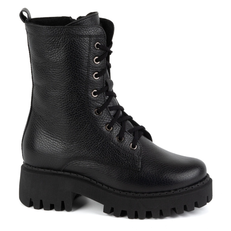 Olivier Bottes cuir femme isolées 401BB pois noirs le noir Olivier Bottes cuir femme isolées 401BB pois noirs le noir