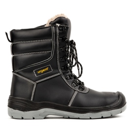 Chaussures d'hiver homme URGENT 113/S3 avec embout le noir
