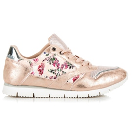 Mckeylor Baskets pour femmes avec une fixation rose