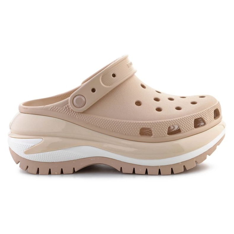 Tongs Crocs Mega Crush Clog 207988-2DS beige