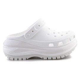 Tongs Crocs Mega Crush Clog 207988-100 blanche