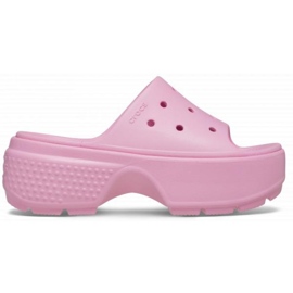 Crocs Stomp Slide 209346-6WY tongs rose