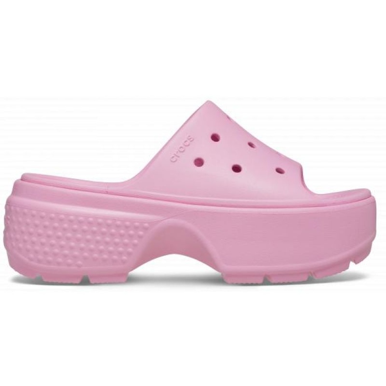 Crocs Stomp Slide 209346-6WY tongs rose