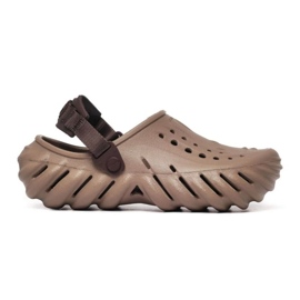 Crocs Echo sabot 207937-2Q9 tongs brun