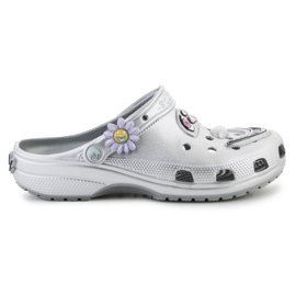 Crocs Scharf Classic Clog 209487-040 tongs argent