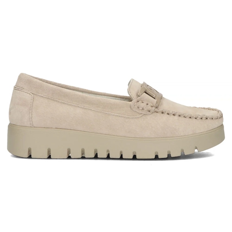Filippo DP3334/24 Mocassins en cuir beige Filippo DP3334/24 Mocassins en cuir beige