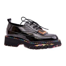 Chaussures à lacets femme Artiker 55C0499 Noir le noir