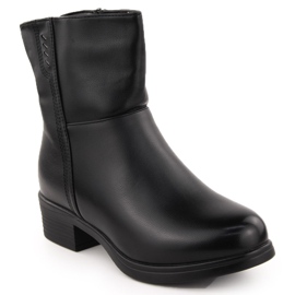 Bottines isolées noires pour femmes Filo Donna Z24-39