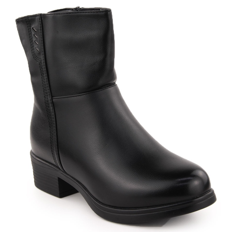 Bottines isolées noires pour femmes Filo Donna Z24-39 le noir