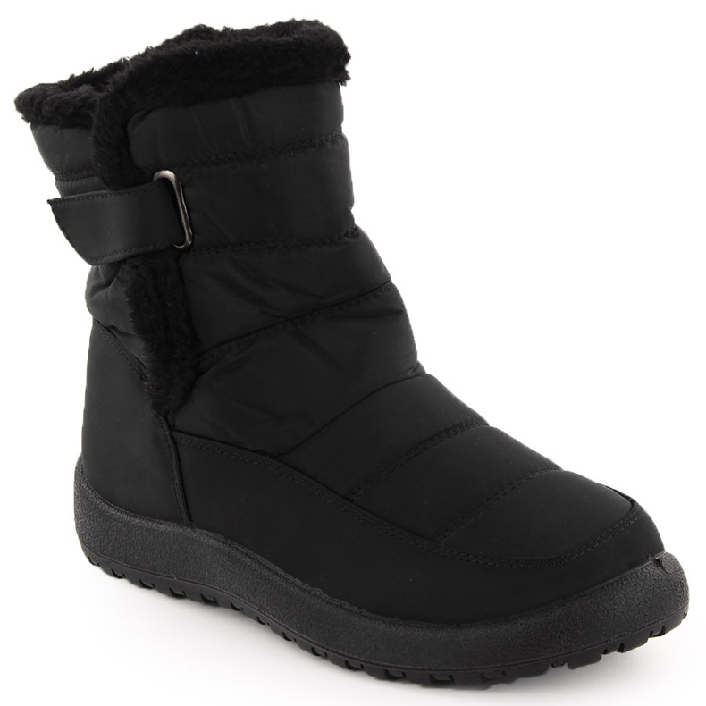 Bottines de neige femme Filo Donna Z24-50 noires avec fourrure le noir Bottines de neige femme Filo Donna Z24-50 noires avec fourrure le noir