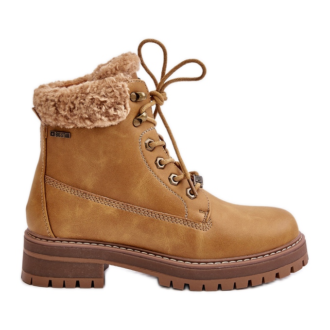 Bottes isolées Big Star pour femmes OO274A285 Camel brun
