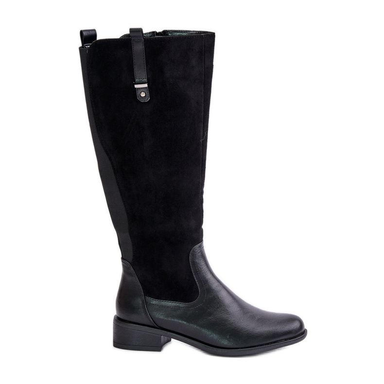 Jezzi Cuissardes Isolées Avec Fermeture Éclair Pour Femme Noir Ivasira le noir Jezzi Cuissardes Isolées Avec Fermeture Éclair Pour Femme Noir Ivasira le noir