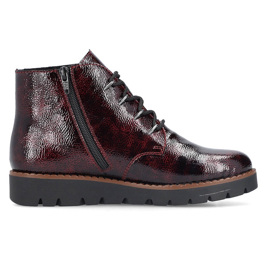 Rieker rouge femme shop