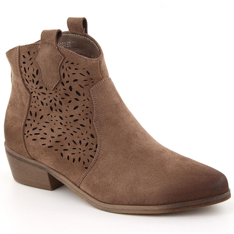 Santiags isolées femme marron Potocki SZ12189 brun