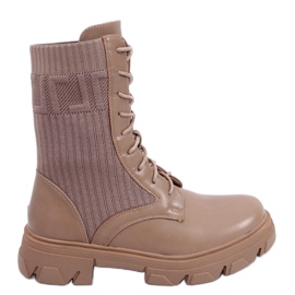 Travailleurs avec une tige stretch Calling Khaki brun
