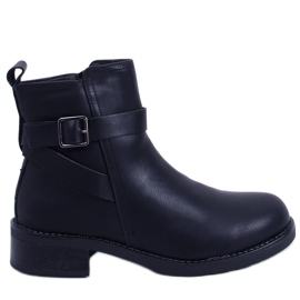 Bottines Chelsea unies femme Rubio Noir