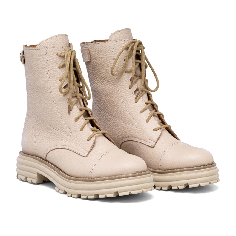 Sac femme en cuir beige Butdam WOR1 Sac femme en cuir beige Butdam WOR1