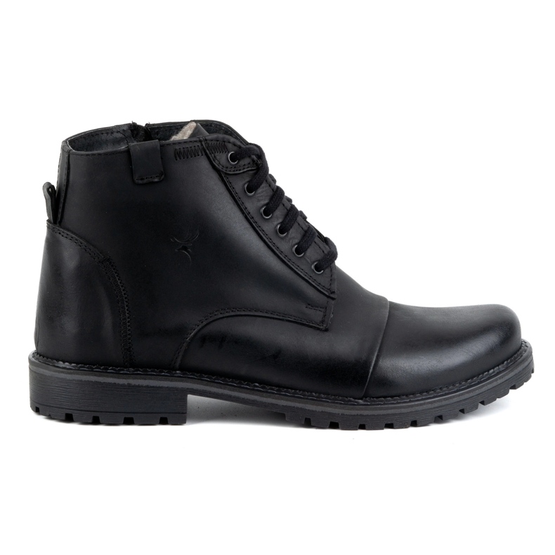 Olivier Bottines d'hiver en cuir pour homme 137 bleu marine – Chaussures avec fermeture éclair Olivier Bottines d'hiver en cuir pour homme 137 bleu marine – Chaussures avec fermeture éclair