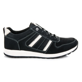 Mazaro Chaussures en cuir le noir