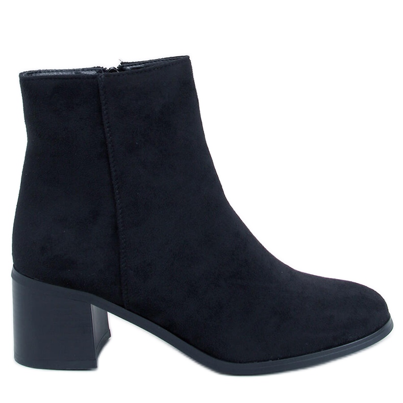 Bottines à talons hauts Classic Annie Black le noir