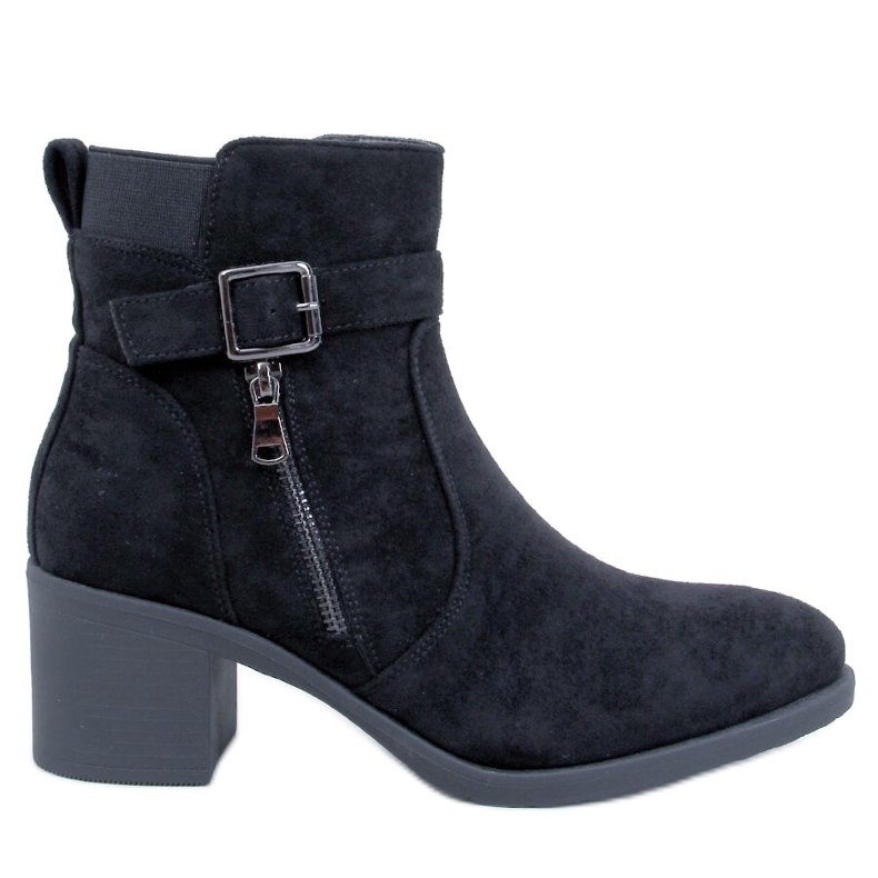 Bottines classiques à talons hauts Irving Black le noir