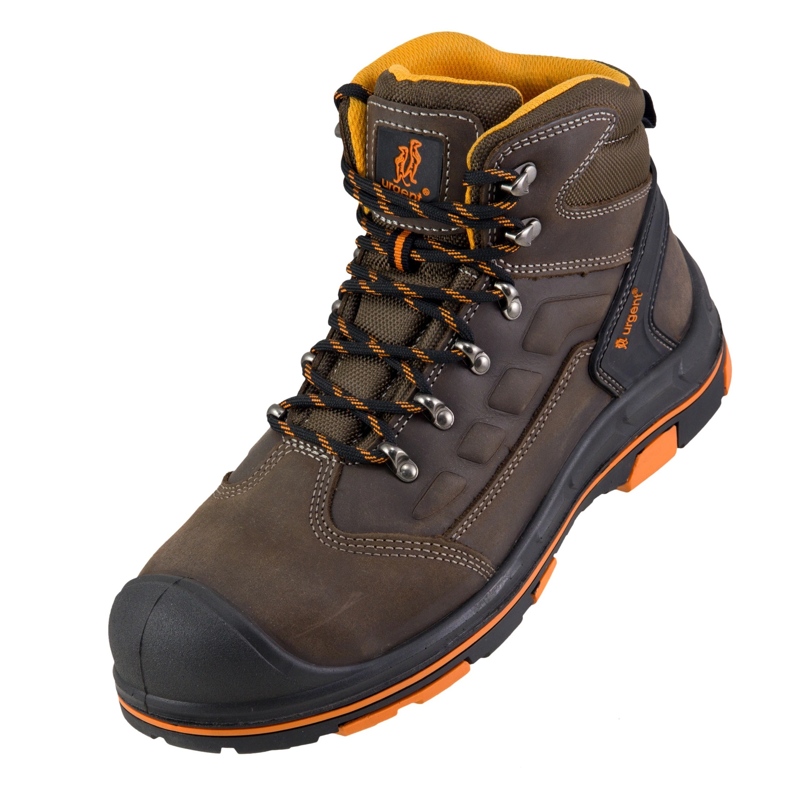 Bottes de travail pour hommes URGENT 133/S1 brun