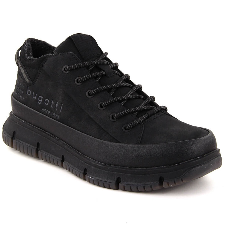 Bottes hautes isolées homme, noir Bugatti OO153100 le noir