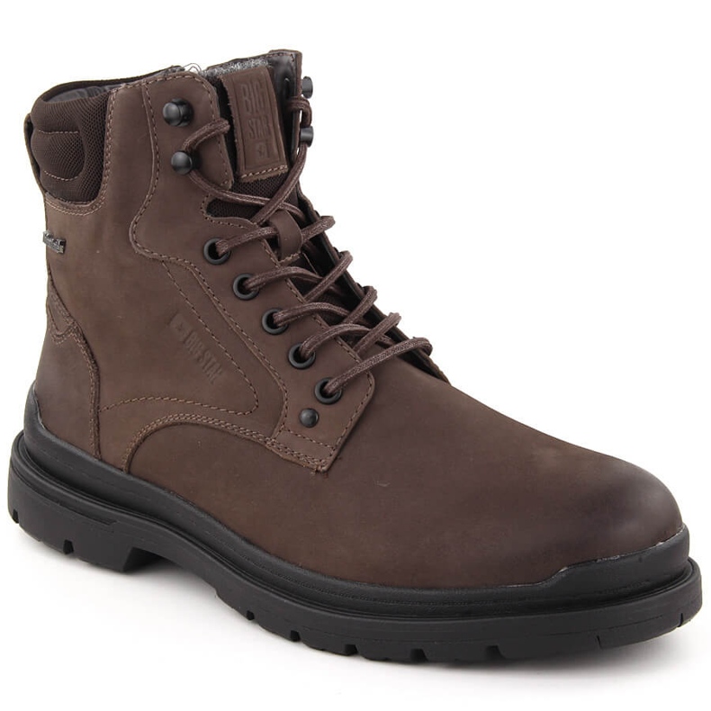 Bottes marron isolées imperméables pour hommes Big Star OO174172 brun Bottes marron isolées imperméables pour hommes Big Star OO174172 brun