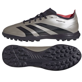 Chaussures de football Adidas Predator League Tf IF6376 argent