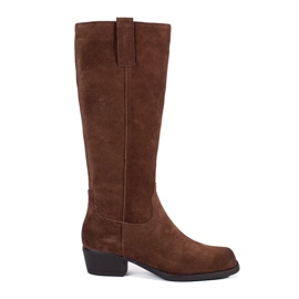 Bottes isolées marron pour femmes de Sergio Leone brun Bottes isolées marron pour femmes de Sergio Leone brun