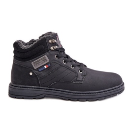 McBraun Trappeurs isolés pour hommes Noir le noir