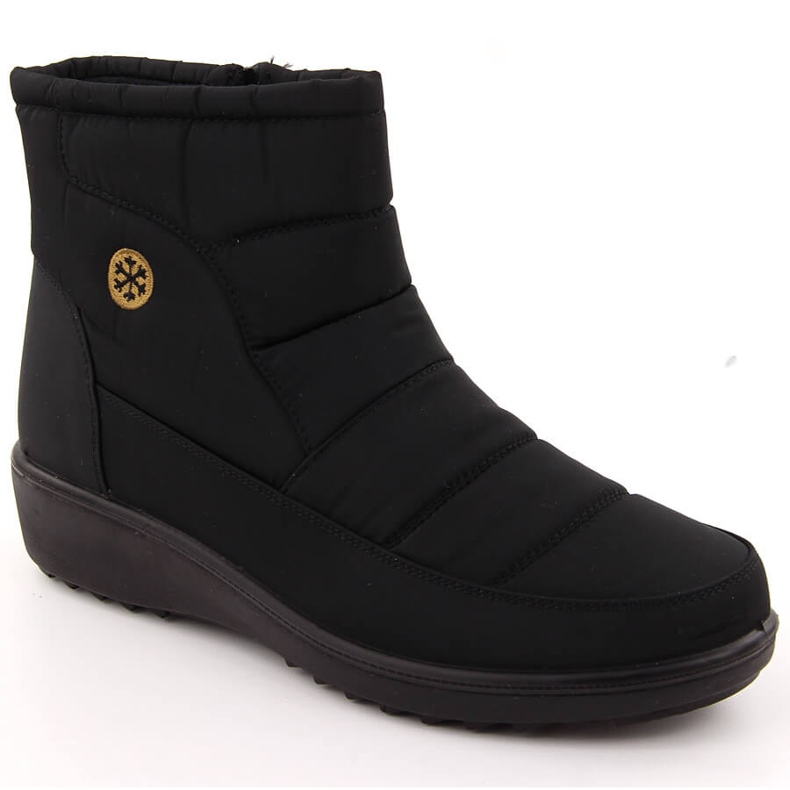 Bottes de neige noires pour femmes Unisoft 7997 le noir Bottes de neige noires pour femmes Unisoft 7997 le noir
