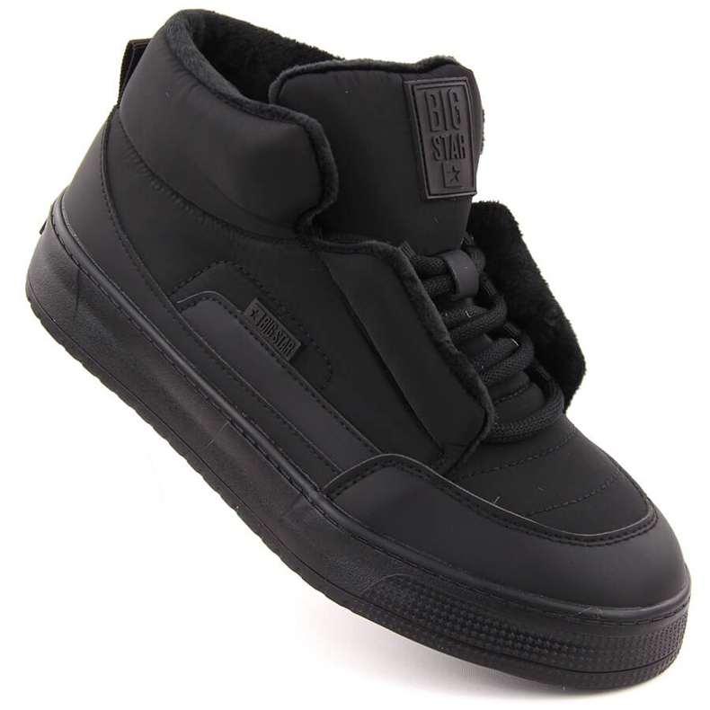 Bottines isolées noires femme Big Star OO274A530 le noir