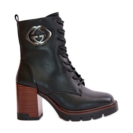 Vinceza 58359 Bottes isolées à talons hauts pour femme, noir